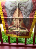 Pineapple Welcome with birds Garden Flag 37" H × 29" W