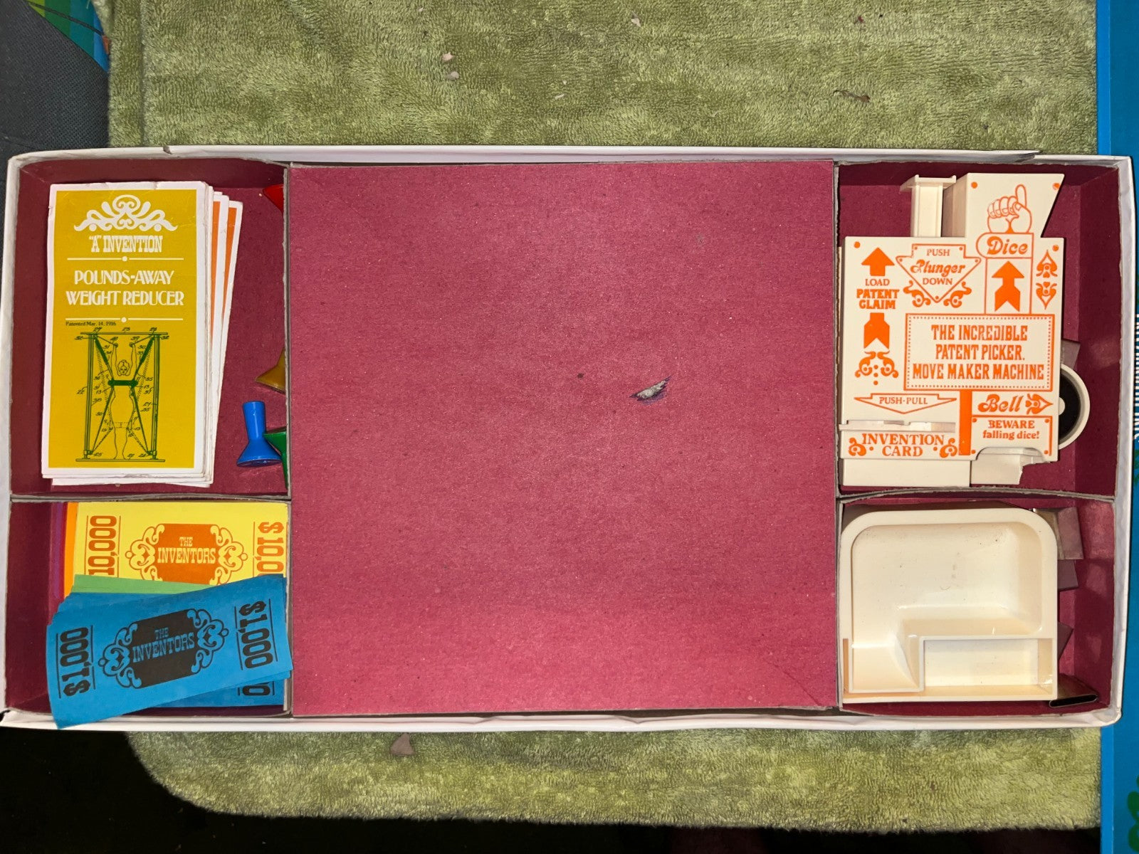 The Inventors Board Game Parker Brothers 1974 Vintage Nostalgia Original Fun