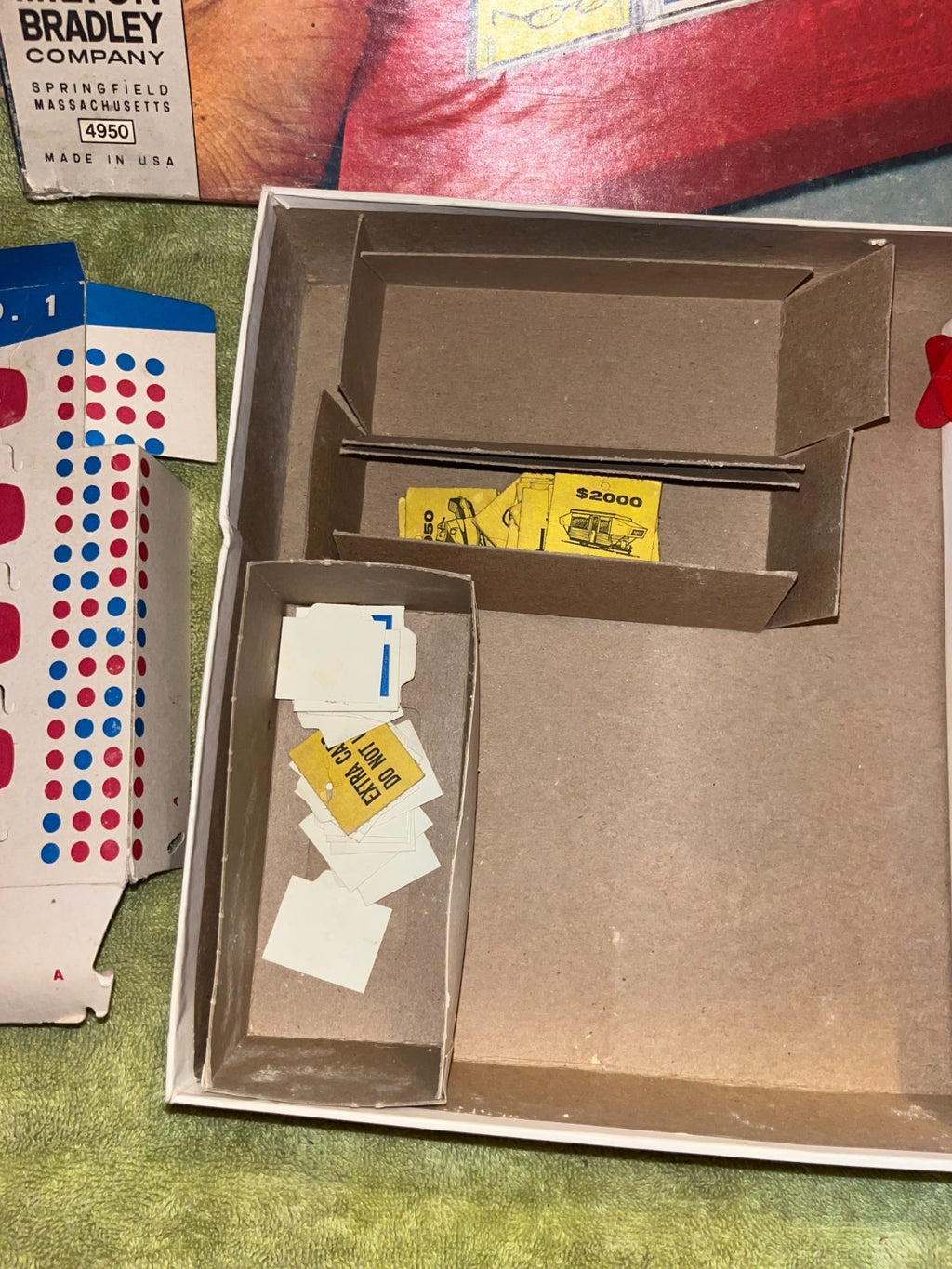 Vintage Concentration game (1972) 16th edition puzzle