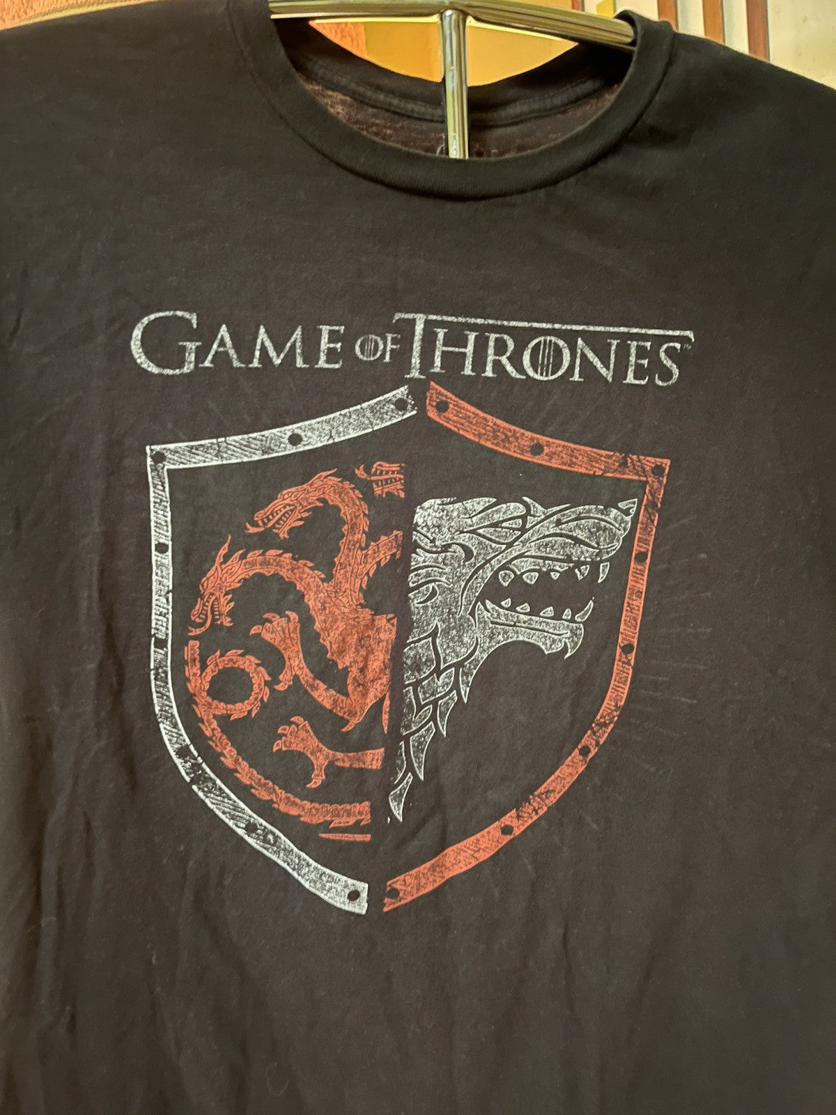 HBO Game Of Thrones T shirt Size Large For The kingdoms And Dragon Training 🐉