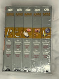 CNN Presents MILLENNIUM The Last 1000 Years  Warner 1999 5 VHS Video Box Set