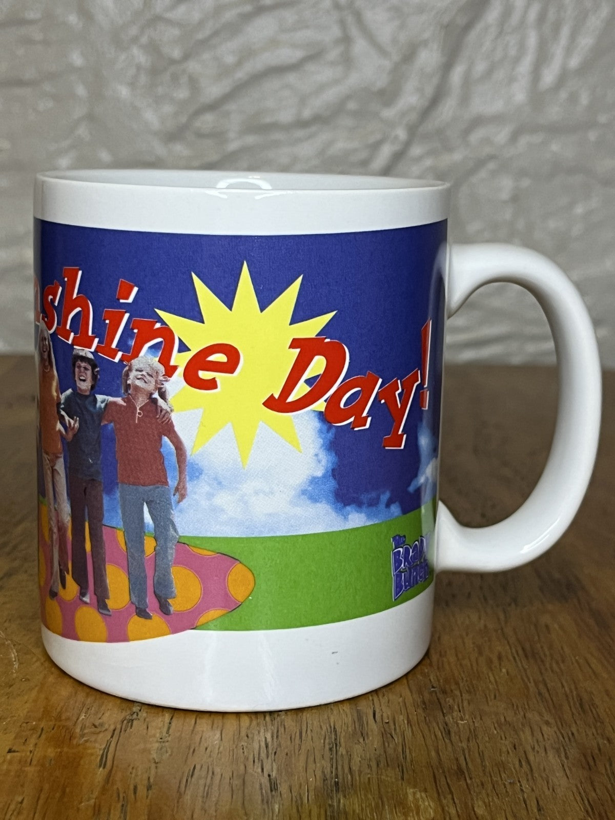 Brady Bunch Ceramic Coffee Mug Cup-HAVE A SUNSHINE DAY *Excellent Condition