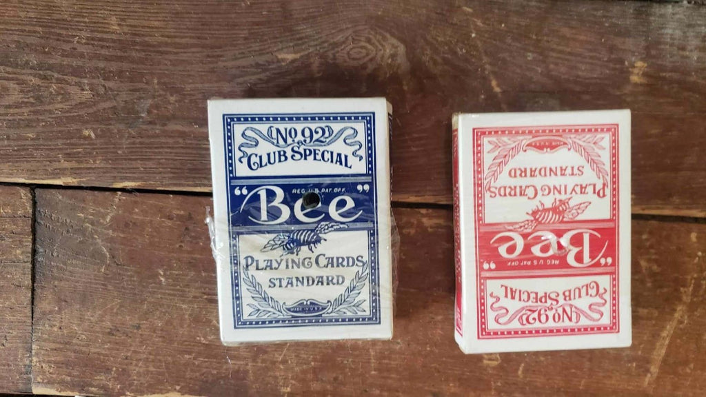 Bee Playing Cards No 92 Cut Atlantic City Tropicana  Casino Vintage 70s 2 deck