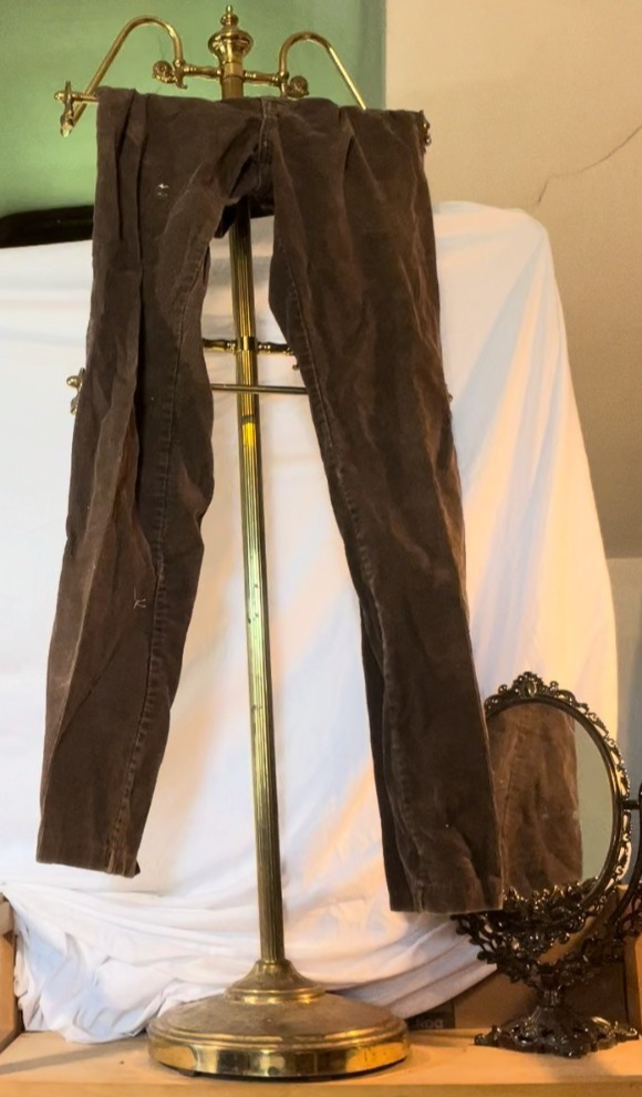 Vintage 1970s Stetson Brown Corduroy Pants – Western Cut – Made in USA