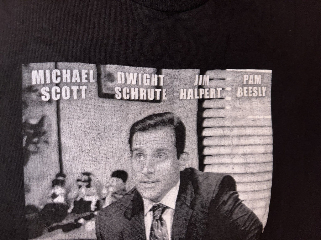 VINTAGE THE OFFICE T SHIRT..SIZE Large ..MICHAEL SCOTT 2005