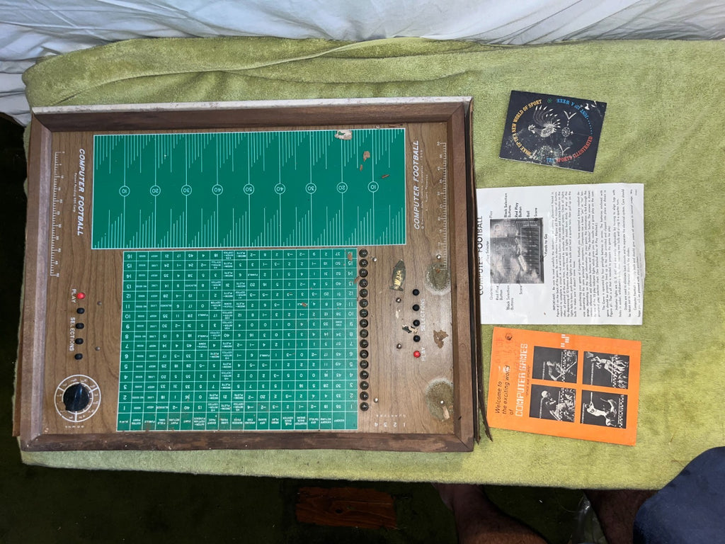 1969 Electronic Data Controls Computer Corp. Electronic Football Not Working