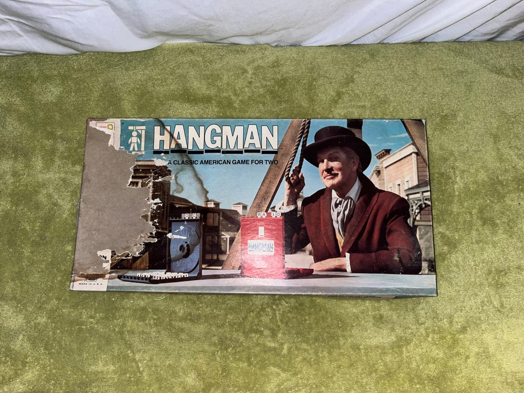 Vintage 1976 Hangman Board Game Vincent Price Milton Bradley #4623 - Complete!