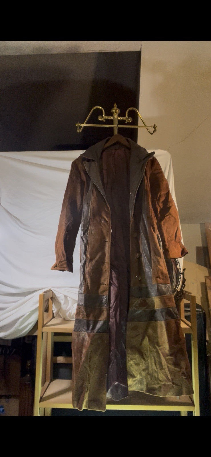 Vintage 70s Korean Trench Coat Like Cassian In Andor
