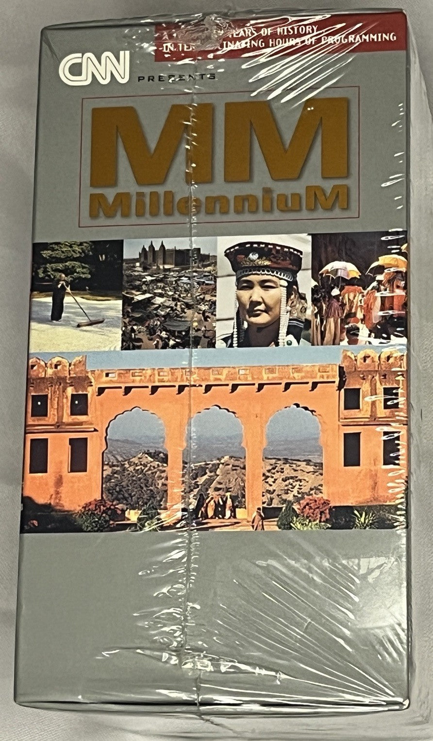 CNN Presents MillenniuM 5-Tape VHS Boxset New and Sealed 1999 Vol. 1-5 WHV