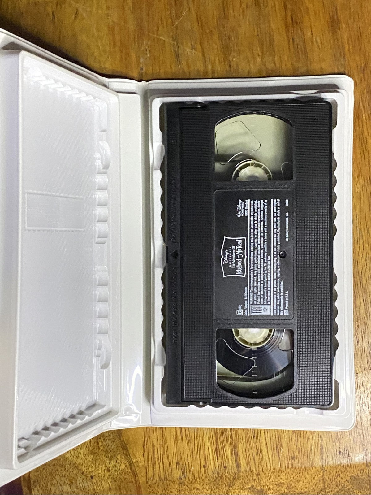 Disney's The Adventures of Ichabod and Mr. Toad VHS- 50th Anniversary Edition