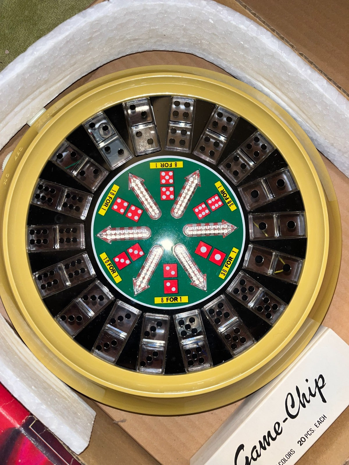 New Never Used Vintage 1960s Waco Japan Electro Roulette + Dice Machine Game ⚡️