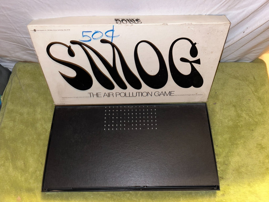 Vintage 1970 SMOG Pollution Board Game - Complete - Excellent Vintage Condition