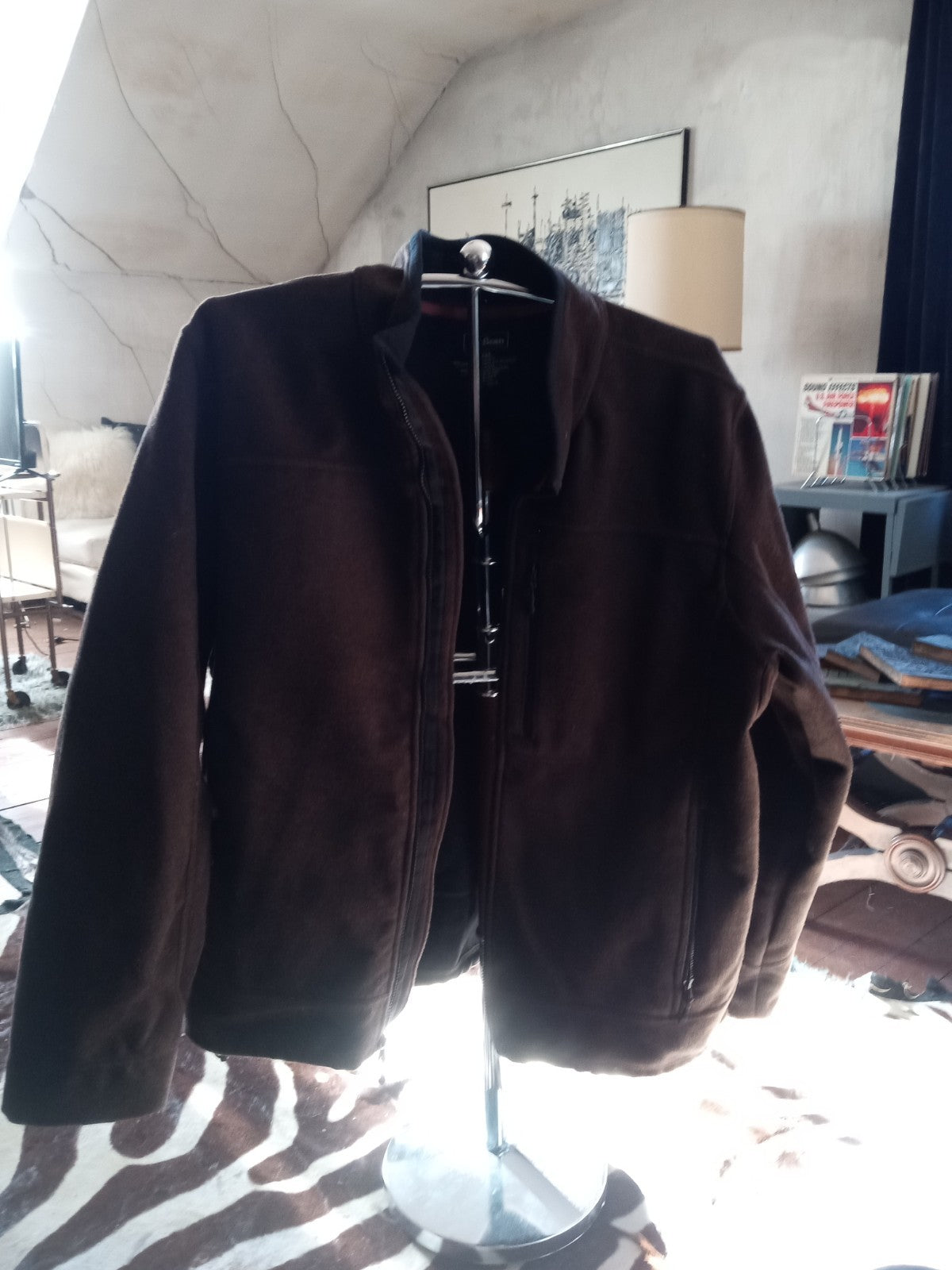 LL Bean mens Wool Blend jacket -XXL