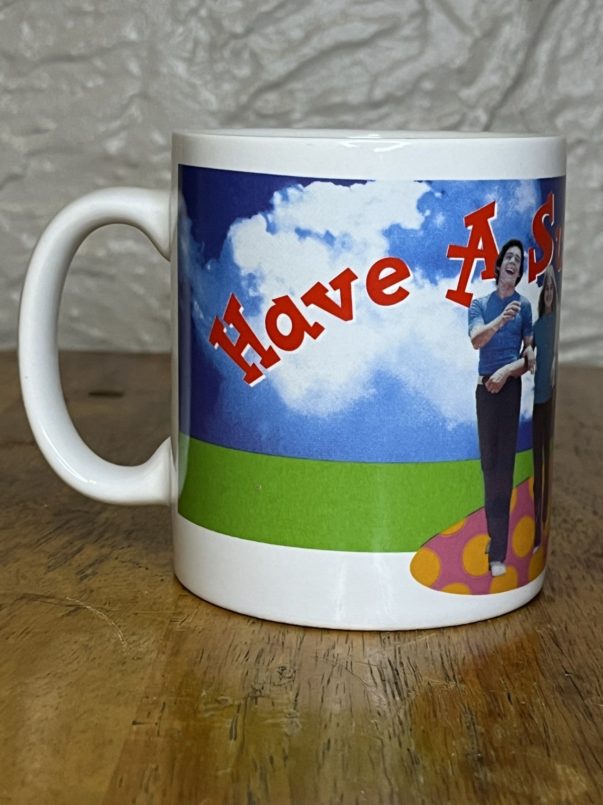 Brady Bunch Ceramic Coffee Mug Cup-HAVE A SUNSHINE DAY *Excellent Condition