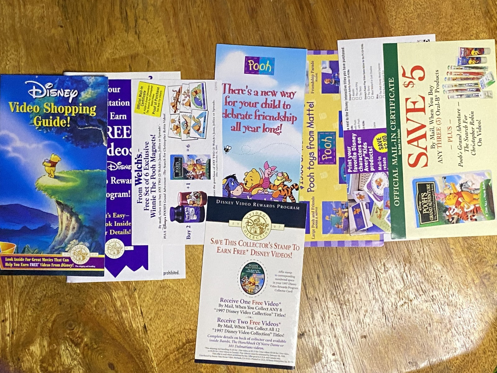 Disney's Pooh's Grand Adventure: The Search for Christopher Robin(VHS) w/inserts