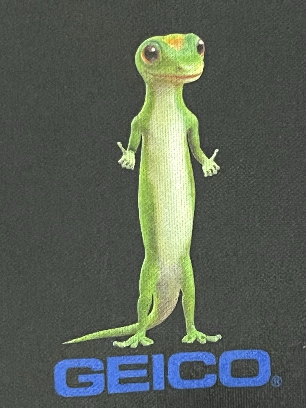 Can/Bottle Koozie W/ Geico Gecko To Save Your Drink In 15 Minutes Or Less- New!