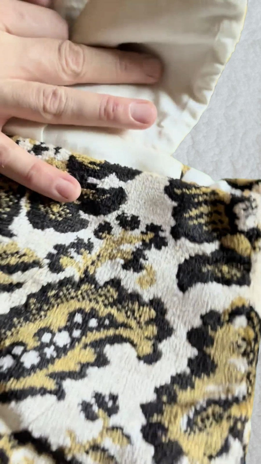 Handmade Mid Century Modern Floral hobo Bag