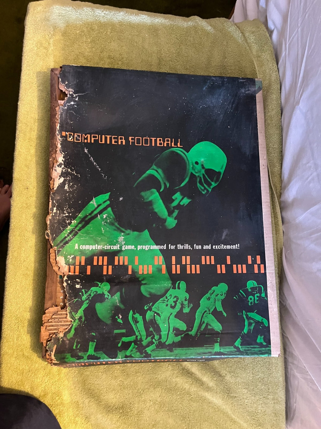 1969 Electronic Data Controls Computer Corp. Electronic Football Not Working