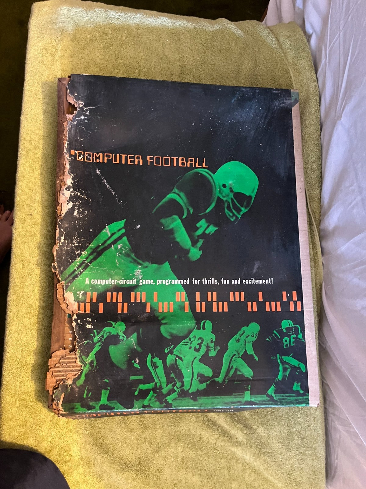 1969 Electronic Data Controls Computer Corp. Electronic Football Not Working