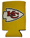 Kansas City Chiefs Champs Logo Can Cooler 12oz Collapsible Koozie - Two Sided