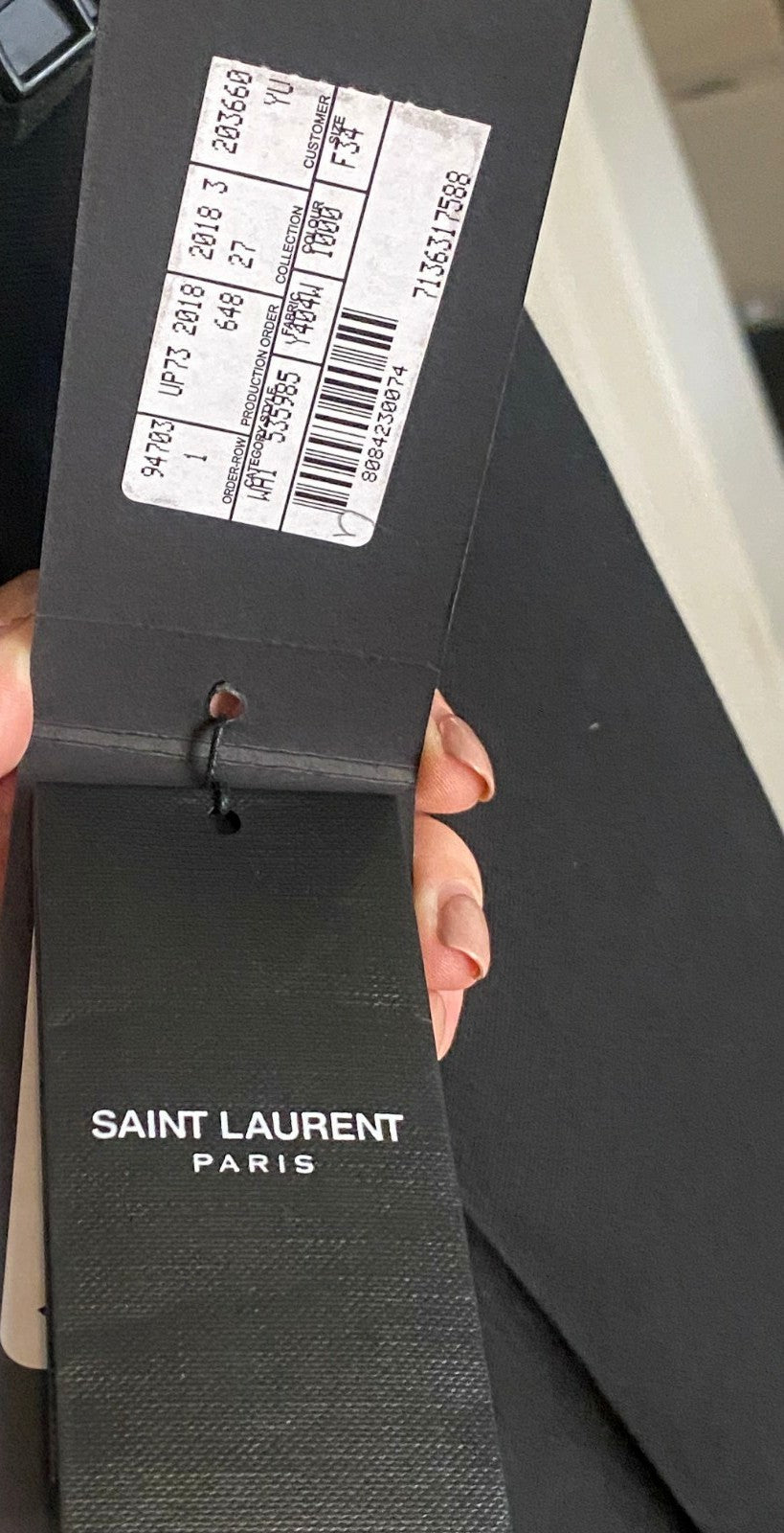 Saint Laurent Womens Pants With Tags Sz FR 34