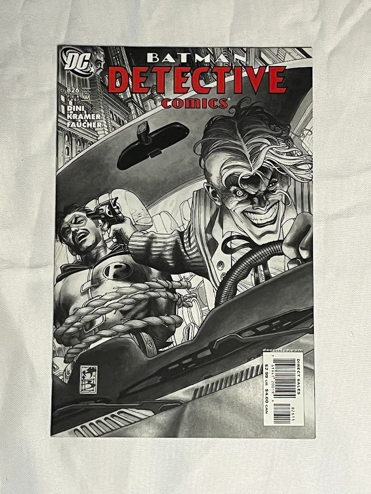Batman Detective Comics #826 & #827 VF/NM THE JOKER ROBIN BATMAN 2006 BIANCHI DC