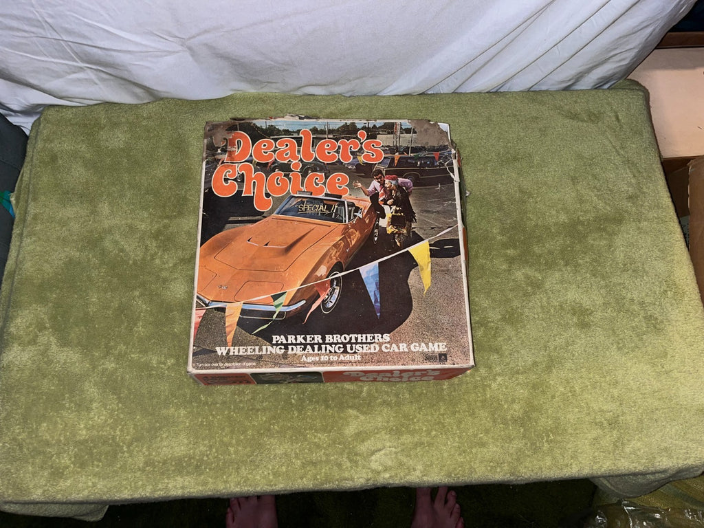 Dealer's Choice Wheeling Dealing Used Car Game by Parker Bros As is