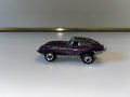 Johnny Lightning Topper Redline JAGUAR XKE Purple White Interior Very Nice !!