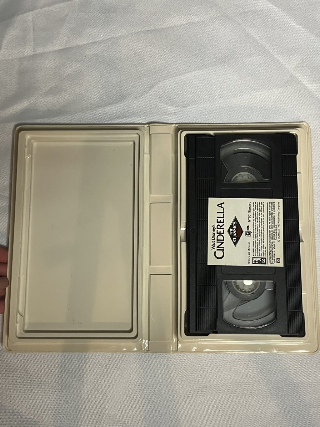 Walt Disney's Classic Cinderella (VHS Tape, 1988) Black Diamond Edition