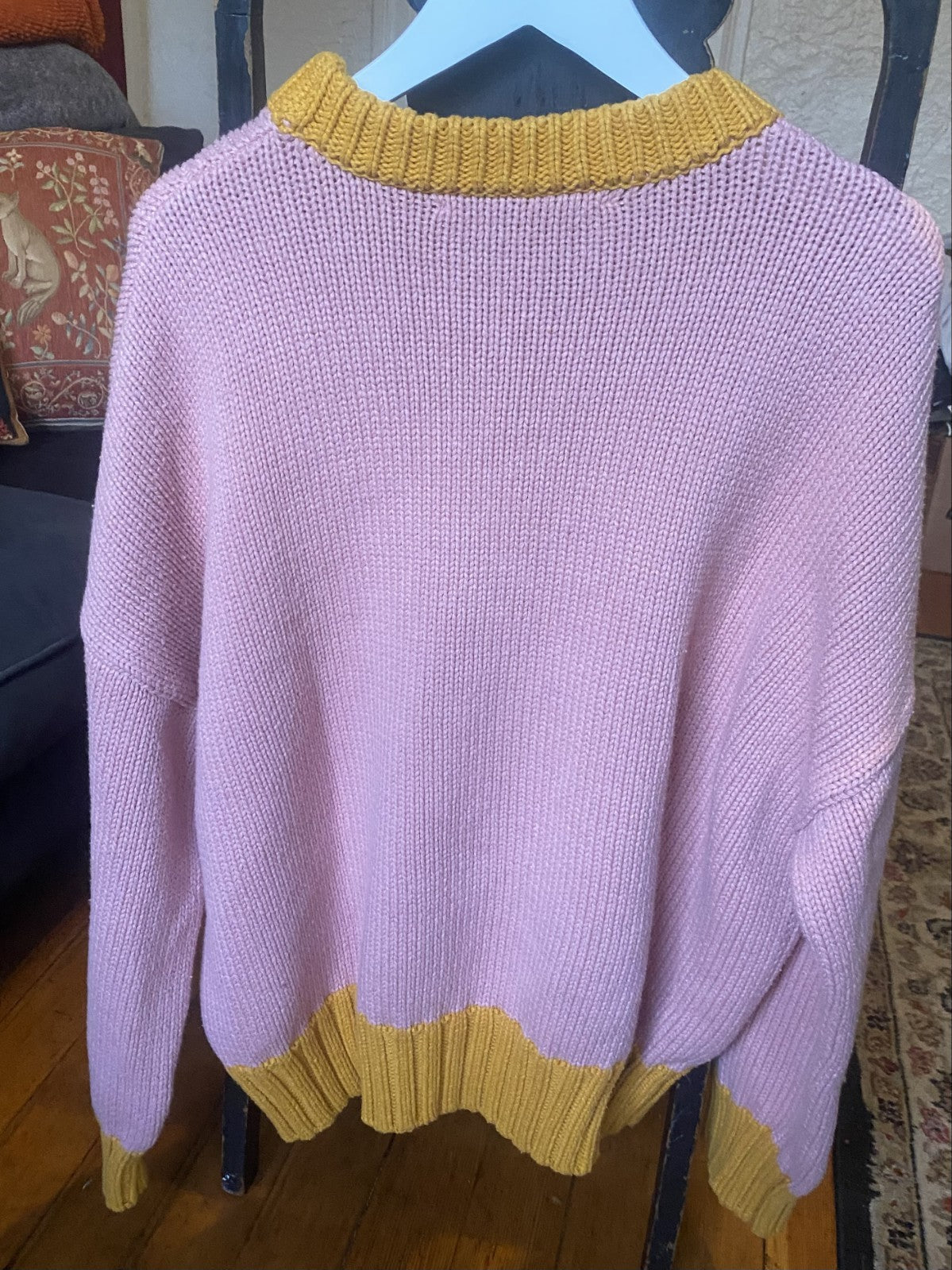 Blanca Chambord Knit Sweater and Shorts Color- Rose Size M/L