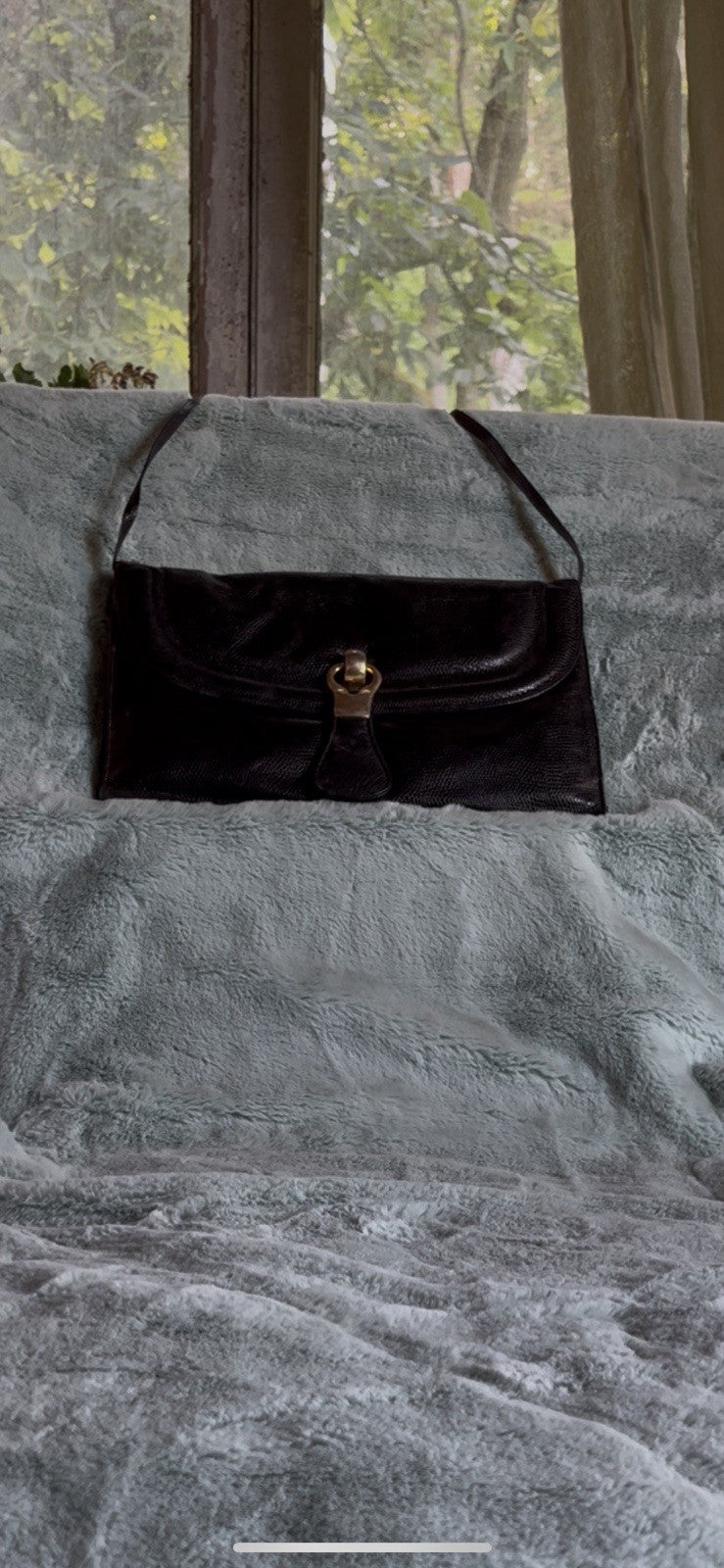 Vintage Erik for Holiner Genuine Leather Purse Shoulder Bag