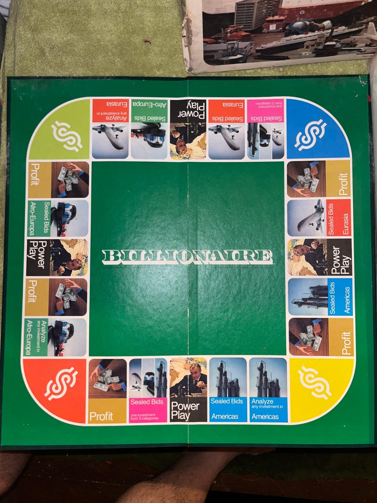 BOXED BILLIONAIRE PARKER BROTHERS BOARD GAME VINTAGE COMPLETE IN BOX 1973 NO 43