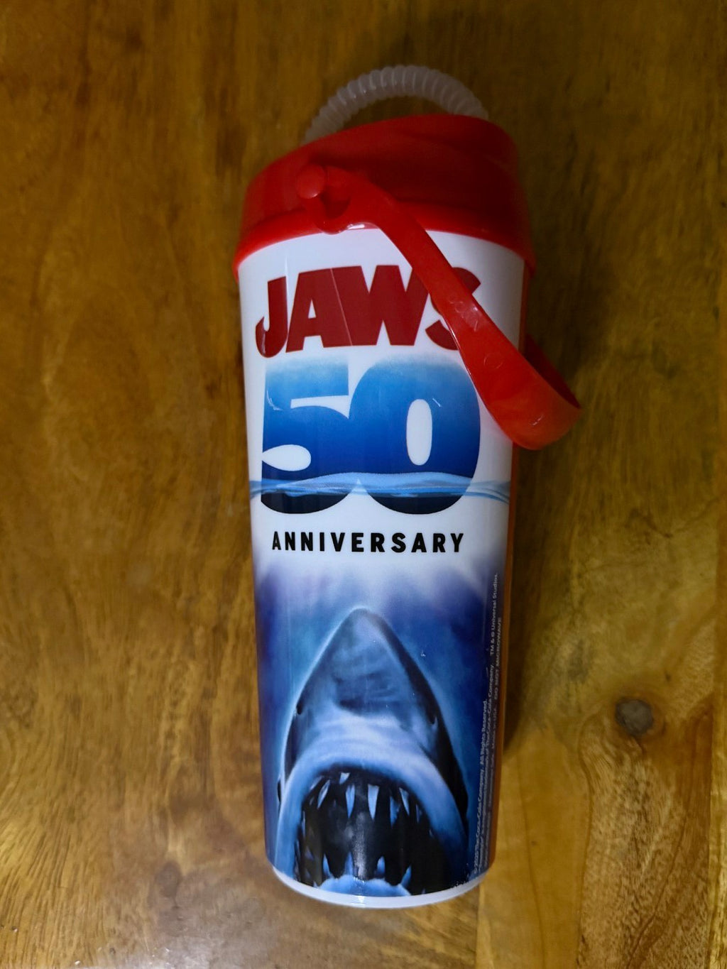 Universal Studios Jaws 50th Anniversary Souvenir Cup Coca Cola