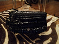 THINK ROYLN Black Bum Bag With Striped Strap