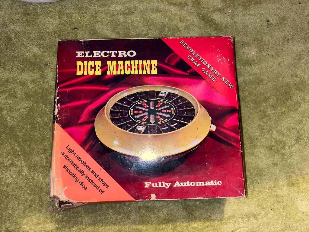 New Never Used Vintage 1960s Waco Japan Electro Roulette + Dice Machine Game ⚡️
