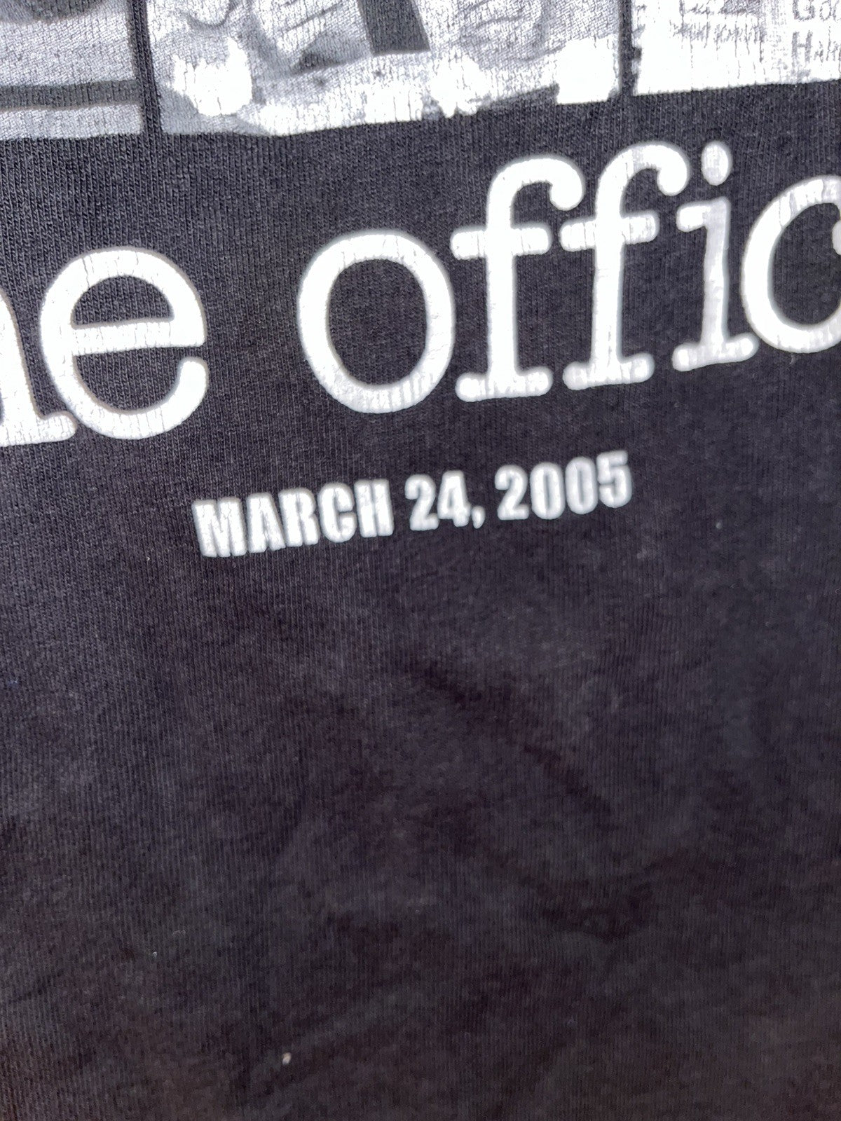 VINTAGE THE OFFICE T SHIRT..SIZE Large ..MICHAEL SCOTT 2005