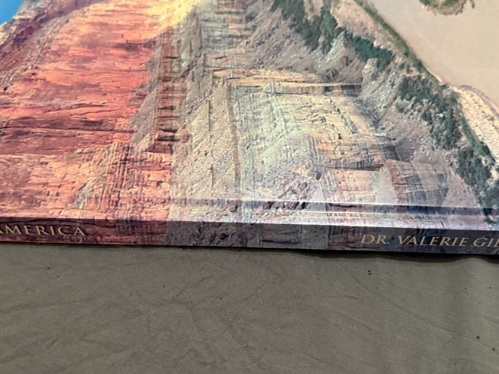 National Parks of America by Dr. Valerie Gibb Super Large Hardcover Book RARE