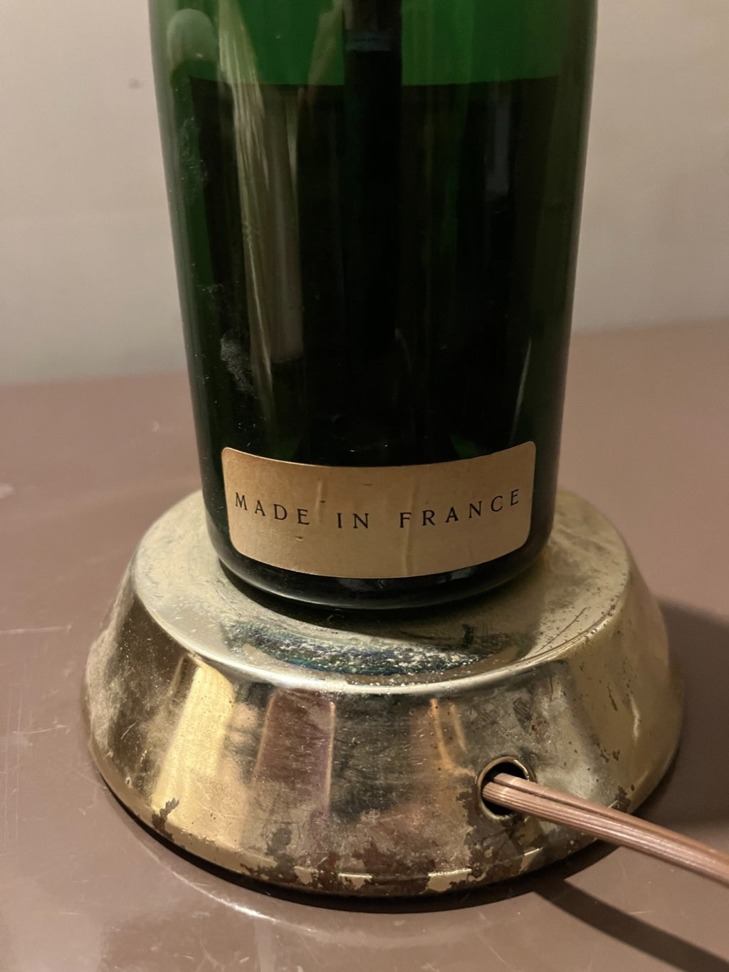 Vintage Moët Chandon Imperial Brut Champagne LAMP