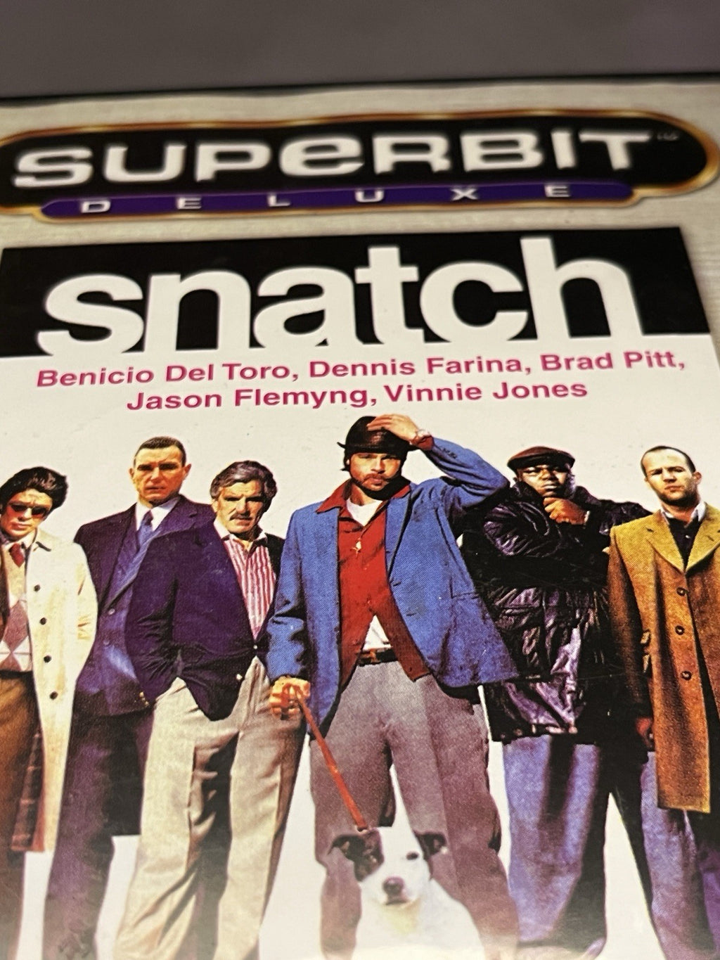 Snatch (DVD, 2002, Dual Layer Disc Set, Superbit Deluxe) Brad Pitt