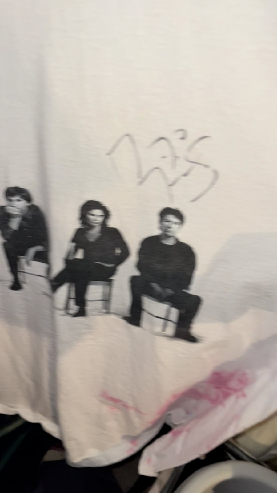 Vintage 1996 Cowboy Junkies Lay It Down Tour T Shirt XL Autograph Margo Timmins