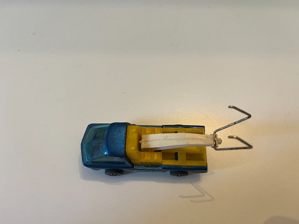 Superb Hot Wheels Redline US Heavy Weights Tow Truck Aqua Green Blue