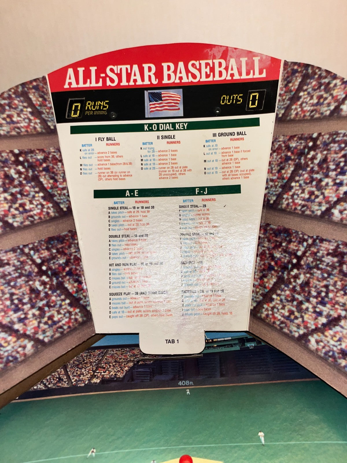 Vintage 1989 MLB All-Star Baseball Game Cadaco No. 283 COMPLETE 62 Player Discs