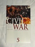 CIVIL WAR #5 / 1ST PRINT / MILLAR / MCNIVEN / CAPTAIN AMERICA / IRON MAN / THOR