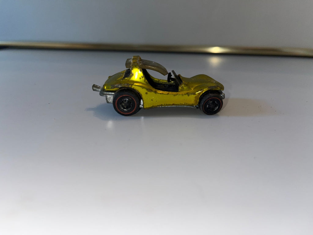 Hot Wheels Redline Sand Crab 1969 Gold Made In United States