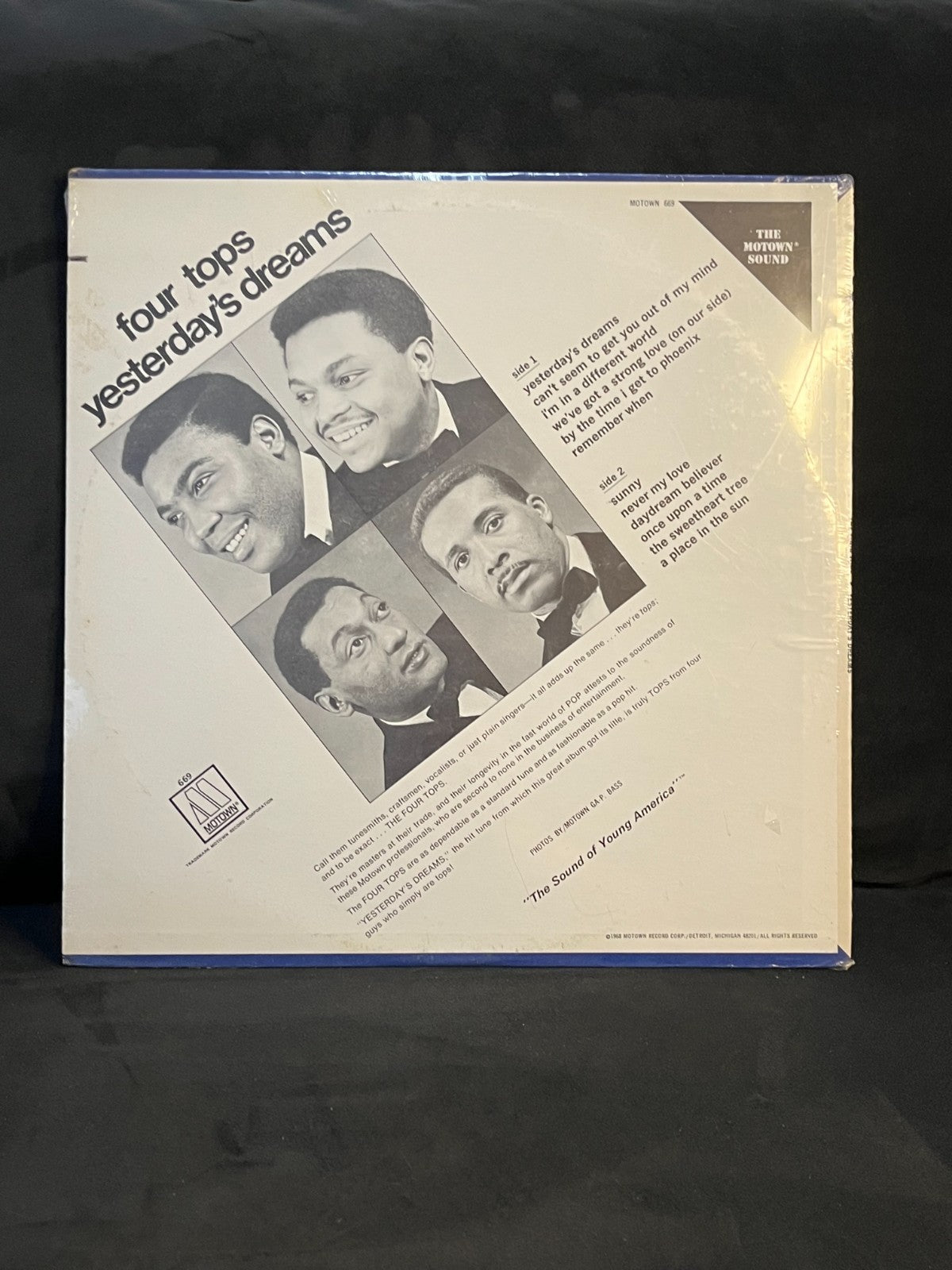 Four Tops - Yesterday's Dreams - 1968 Funk / Soul - Mostly Sealed