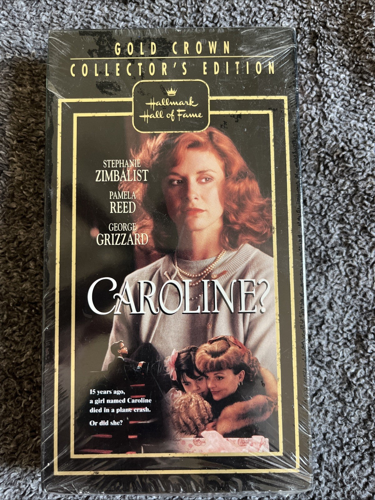 Caroline? VHS Hallmark Hall of Fame Gold Crown Tape 1994 Collector's Edition