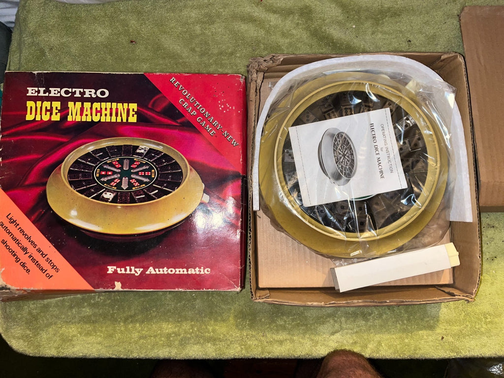 New Never Used Vintage 1960s Waco Japan Electro Roulette + Dice Machine Game ⚡️