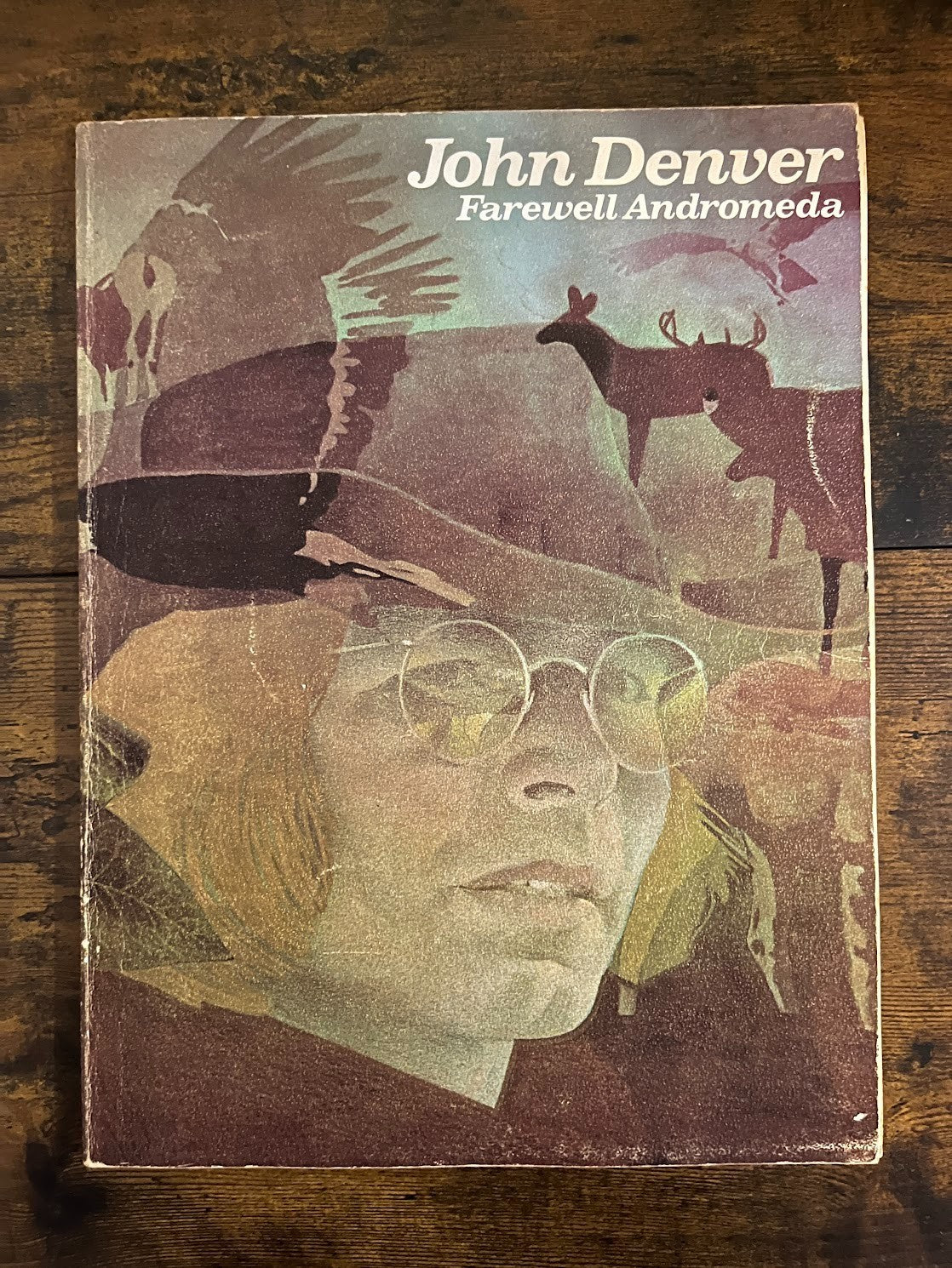 John Denver Farewell Andromeda Songbook (Cherry Lane Music 1973) Rare Vintage