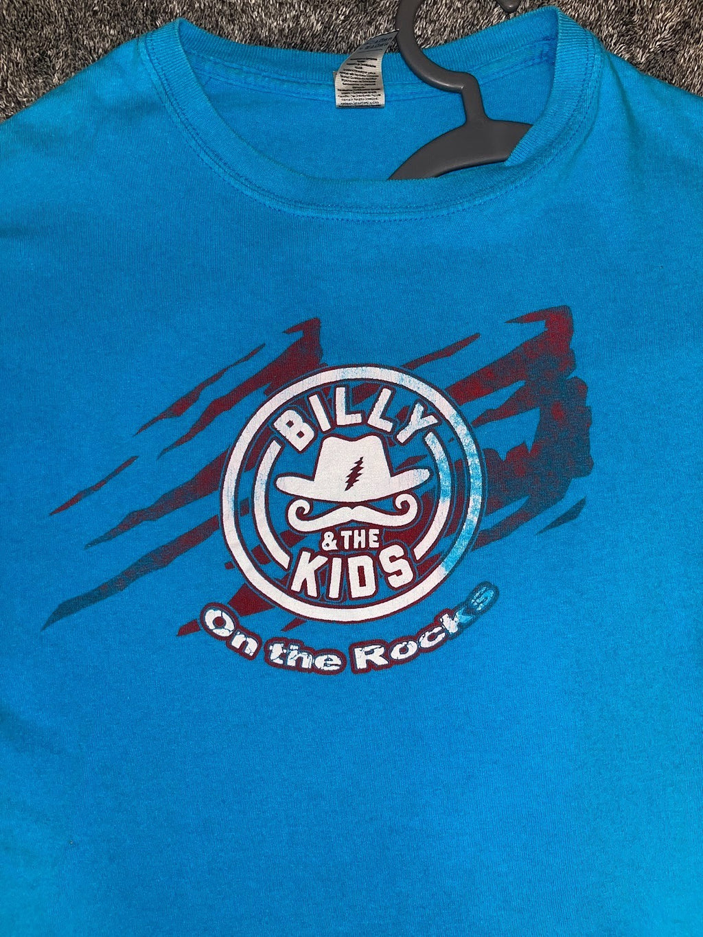 Billy & The Kids Red Rocks 2021 Concert Tee — Dual Sided — Gildan Heavy Cotton —