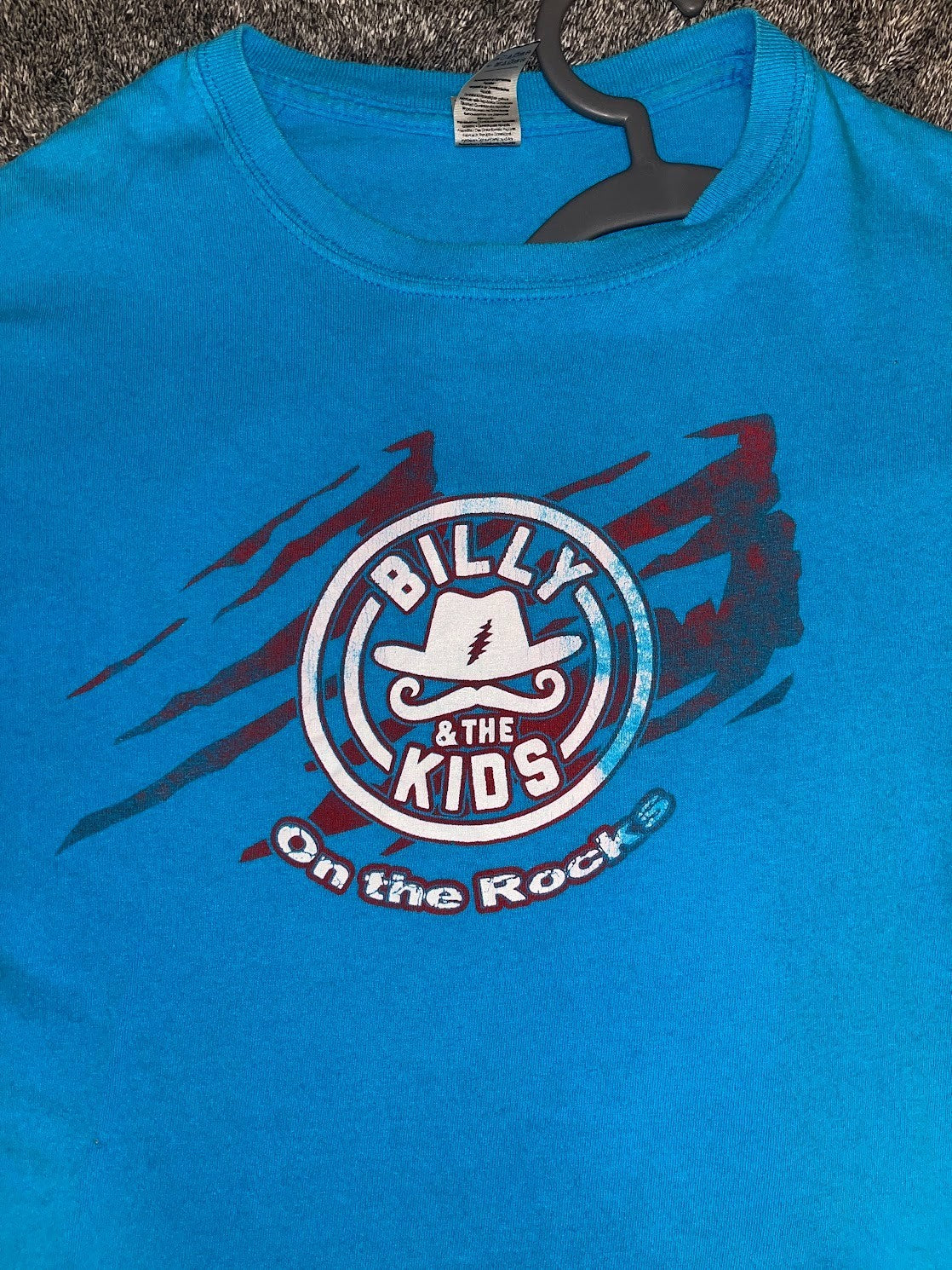 Billy & The Kids Red Rocks 2021 Concert Tee — Dual Sided — Gildan Heavy Cotton —